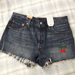 Levi's short button - fly